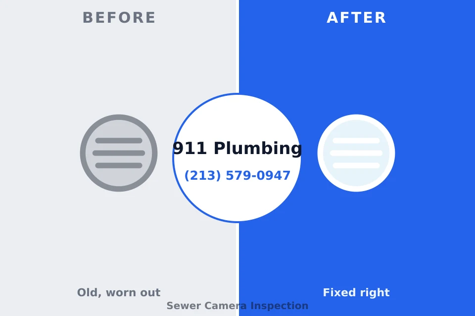 Before and after: plumbing company Bridgeton, MO